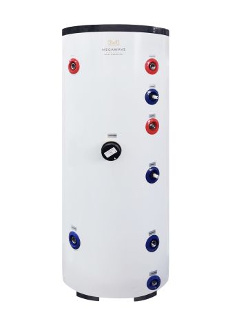 300L Duplex stainless steel Single Coil Hot Water Cylinder