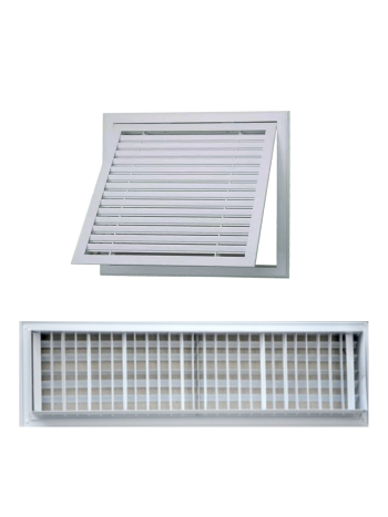 650X110mm concealed Fan coil unit aluminium Ventilation wall ceiling grilles Inlet and outlet
